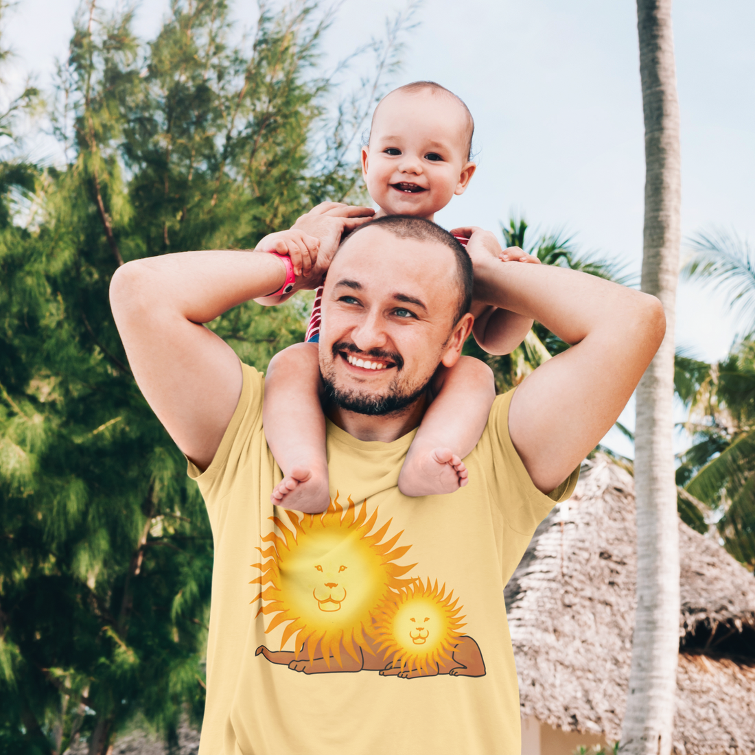 Father & Sun — A Meaningful Father’s Day Tee for Dads Who Give Everything