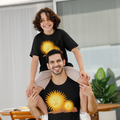 Father & Sun Youth T‑Shirt — Kids S–XL — Lion & Cub Meaningful Design