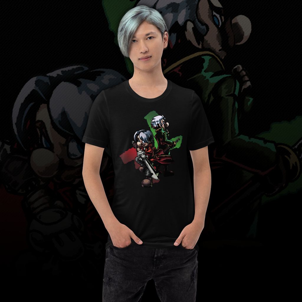 Devil Bros. Unisex t-shirt by Wyvernsmasher