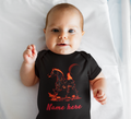 Customised Baby Fire Horse Onesie – Organic Cotton Zodiac Baby Bodysuit