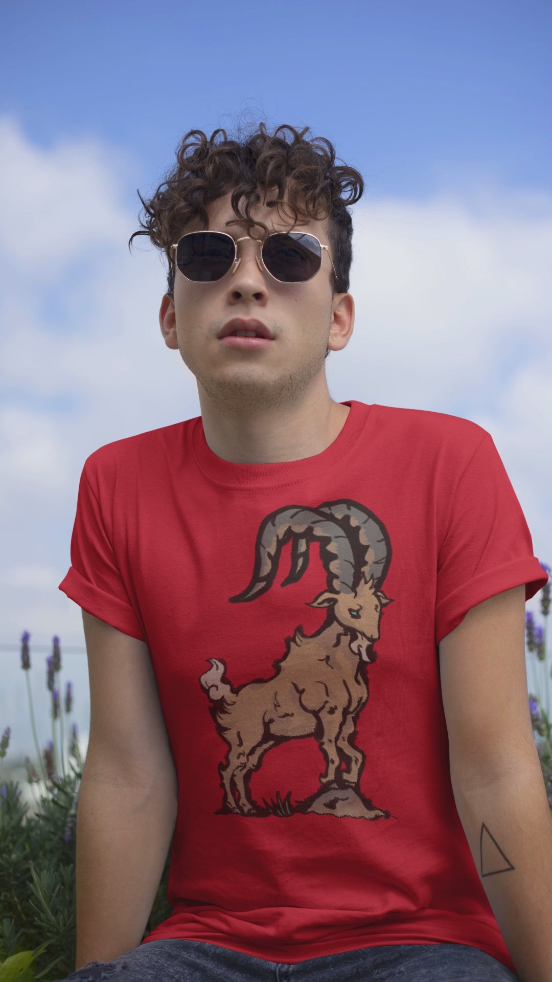 GOAT Energy T‑Shirt – Greatest Of All Time | Father’s Day Gift & Zodiac Goat Meaning