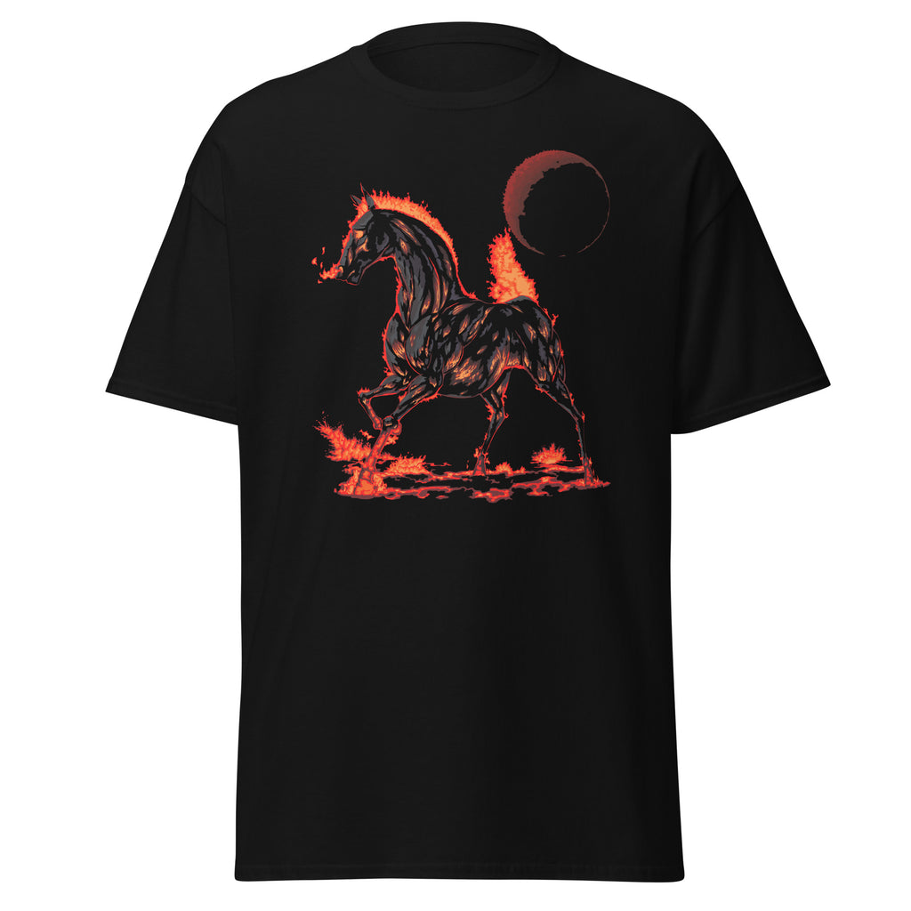 The Year of the Fire Horse – Fantasy Art Unisex Tee by Wyvernsmasher