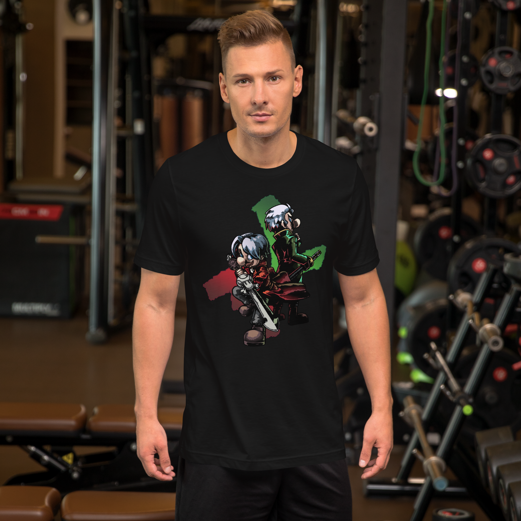 Devil Bros. Unisex t-shirt by Wyvernsmasher