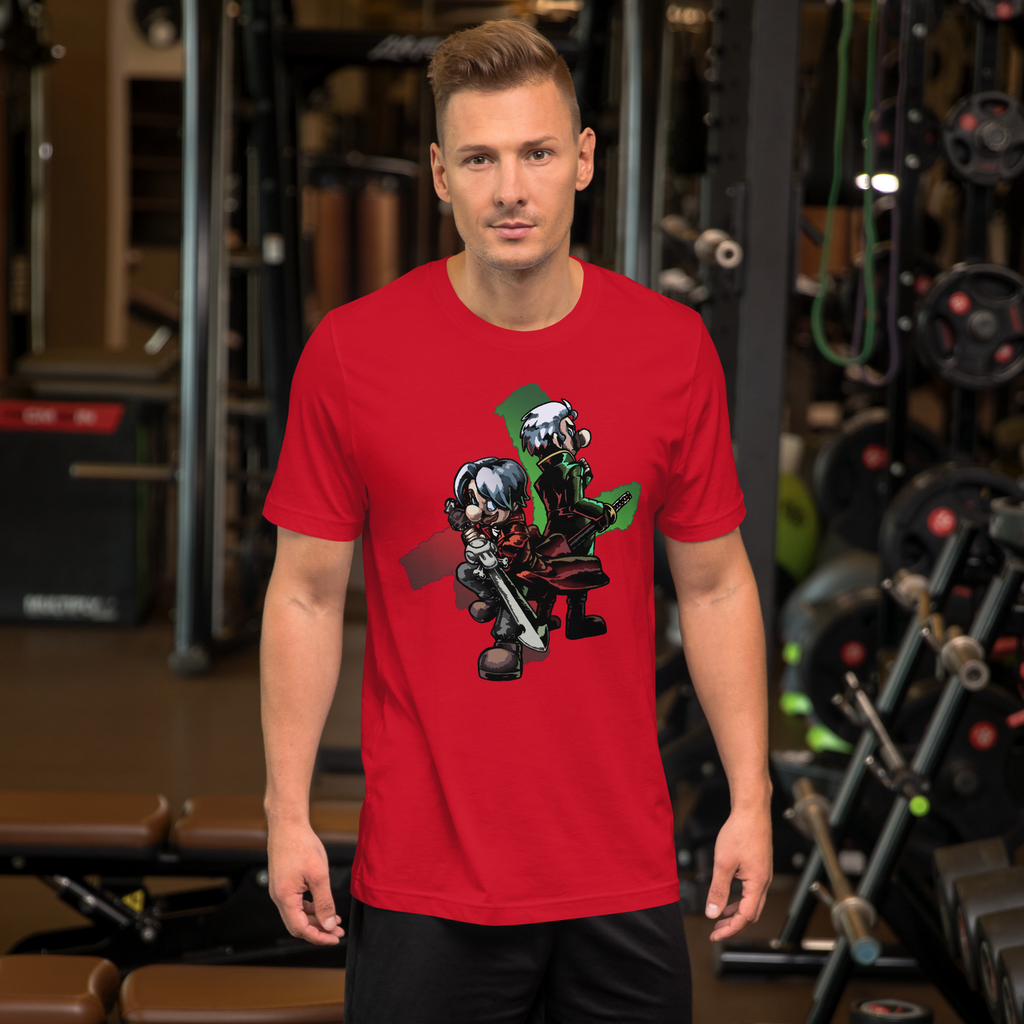 Devil Bros. Unisex t-shirt by Wyvernsmasher