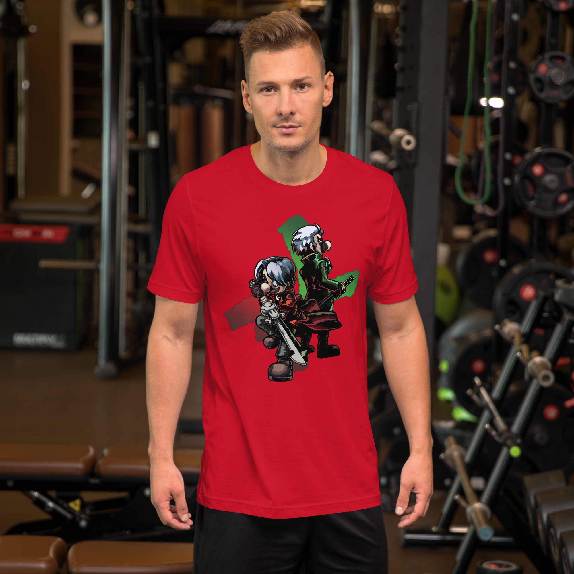 Devil Bros. Unisex t-shirt by Wyvernsmasher